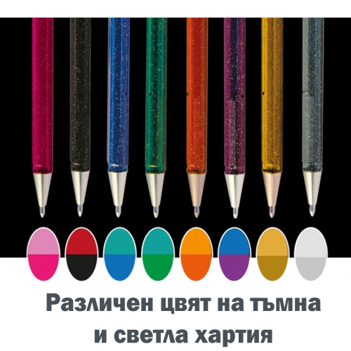 Roller pen Pentel Dual Metallic K110-4co, 1000000000032447 07  — OK Office Roller pen Pentel Dual Metallic K110-4co, 1000000000032447 07