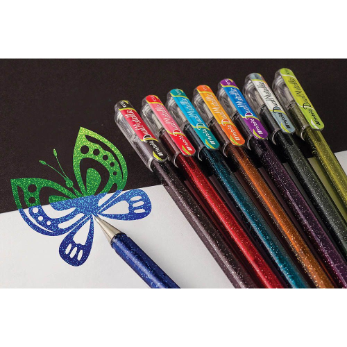 Roller pen Pentel Dual Metallic K110-4co, 1000000000032447 09  — OK Office Roller pen Pentel Dual Metallic K110-4co, 1000000000032447 09