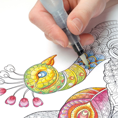 Set watercolor painting Pentel Aquarell, 1000000000033077 07  — OK Office Set watercolor painting Pentel Aquarell, 1000000000033077 07