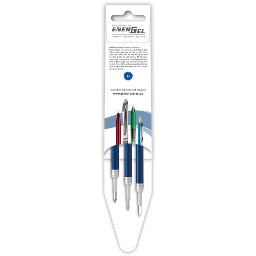 Refill Pentel LR7 blue 3pcs + BL107, 1000000000041346 03 