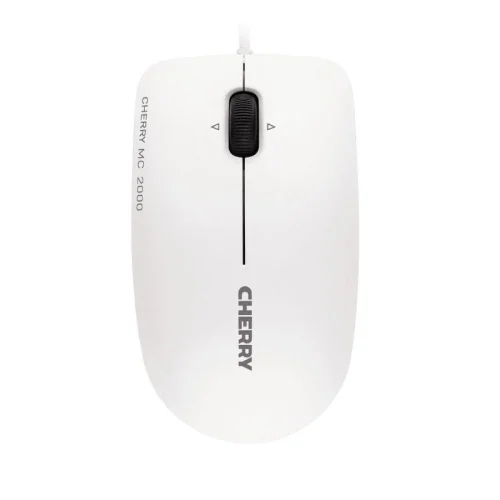 Мишка CHERRY MC 2000, 1600dpi, бяла, USB, 2004025112086182