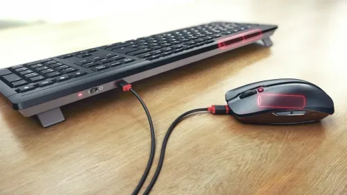Cherry Stream wireless keyboard + mouse set, Black, 2004025112095160 05 