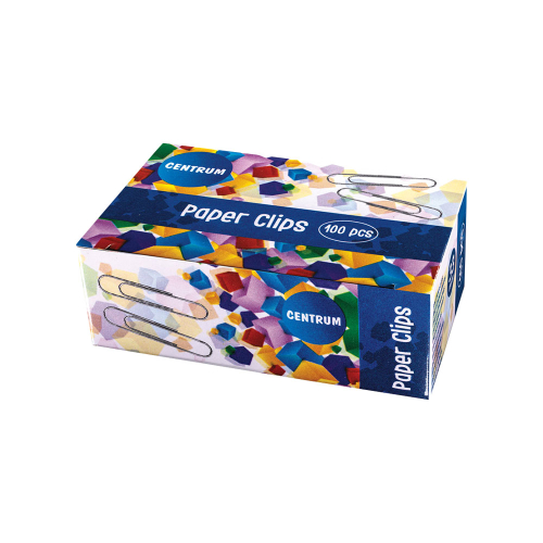 Paper clips Centrum 33mm nickel 100 pcs, 1000000000017748 02 