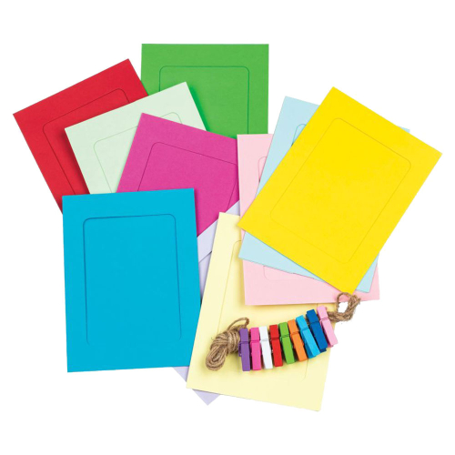 Комплект крафт рамки за снимки цветни, 1000000000045697 03 