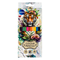 Color Pencils Centrum Tiger 12col. long