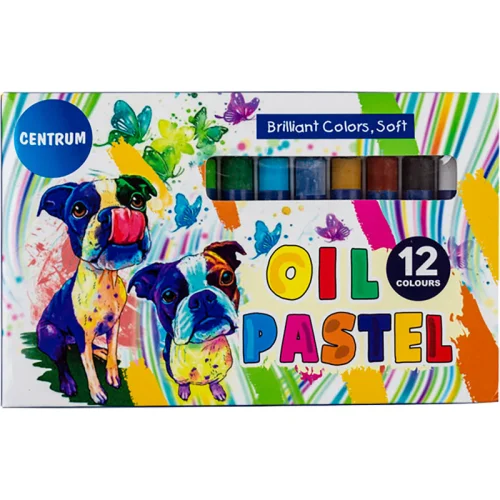 Oil pastels Centrum Zoo 12 colors, 1000000000016940