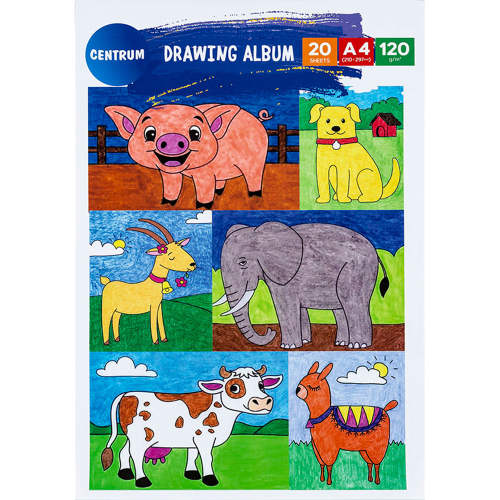 Sketch Centrum A4 120g offset 20 sheets, 1000000000045277 04 