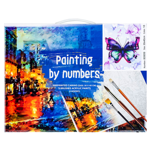 Set for coloring acrylic 80909 Butterfly, 1000000000044667 02 