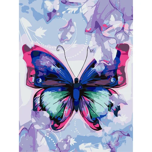 Set for coloring acrylic 80909 Butterfly, 1000000000044667