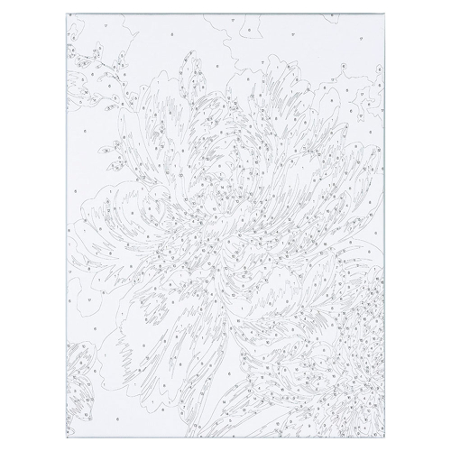 Set for coloring acrylic 80910 Flower, 1000000000044668 03 