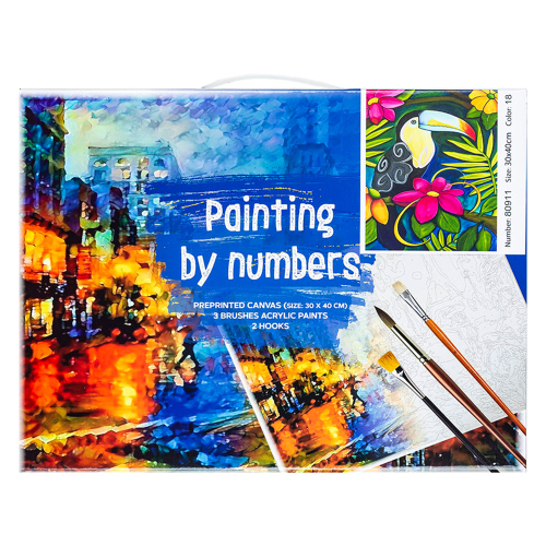 Комплект за рисуване акрил 80911 Папагал, 1000000000044669 02 