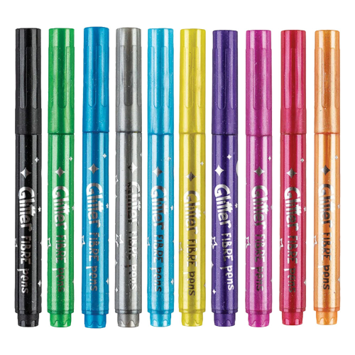 Felt-tip pens Centrum Glitter 10 цвята, 1000000000049329 02 
