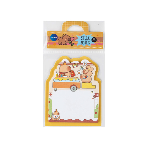 Sticky notes Capybara 70/90 assorted 30s, 1000000000049328 02 