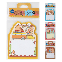 Sticky notes Capybara 70/90 assorted 30s