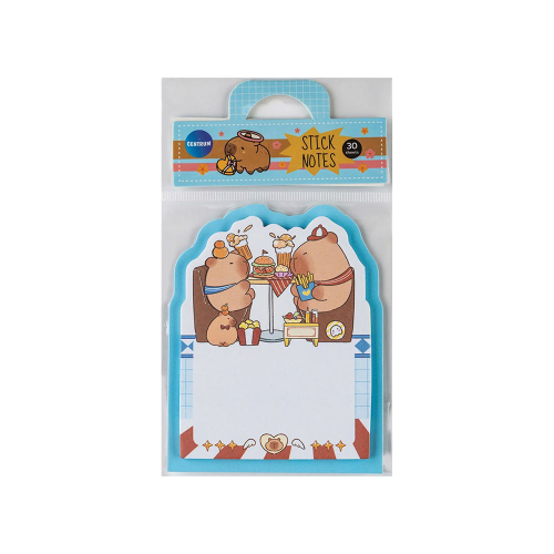 Sticky notes Capybara 70/90 assorted 30s, 1000000000049328 03 