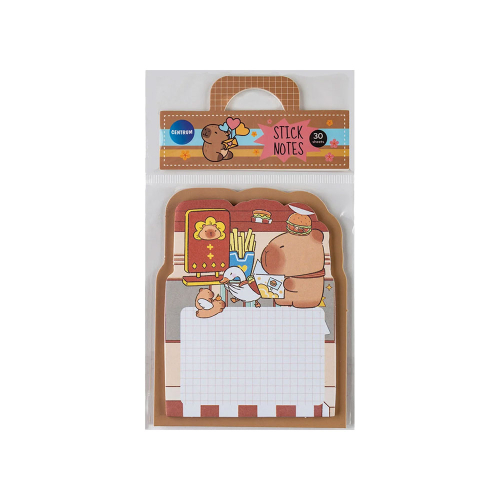 Sticky notes Capybara 70/90 assorted 30s, 1000000000049328 05 
