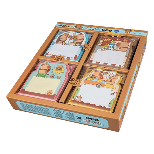 Sticky notes Capybara 70/90 assorted 30s, 1000000000049328 06 