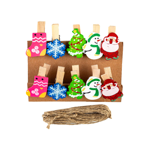 Centrum Christmas Decorative Clips10pcs., 1000000000054720 02 