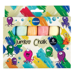 Тебешир Centrum Jumbo цветен оп6