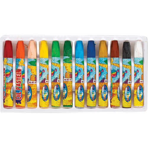 Oil pastels Centrum Zoo 10mm 12col., 1000000000016937 02 