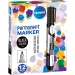 Permanent Marker Centrum round black, 1000000000012349 03 