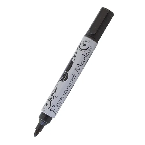 Permanent Marker Centrum round black, 1000000000012349