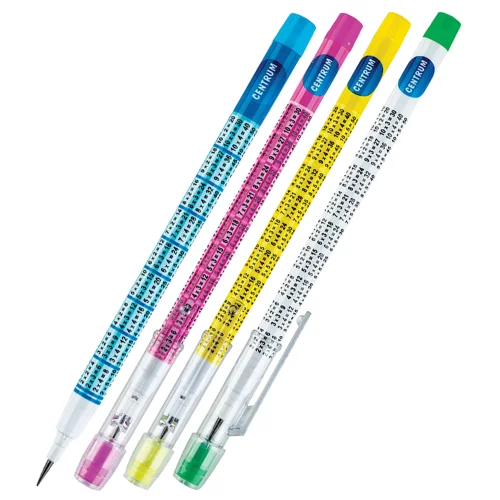 Sector pencil HB Centrum 0,7mm assorted, 1000000000045701