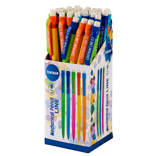 Авт. молив Centrum Line 0.7мм aсорти, 1000000000044290 02 
