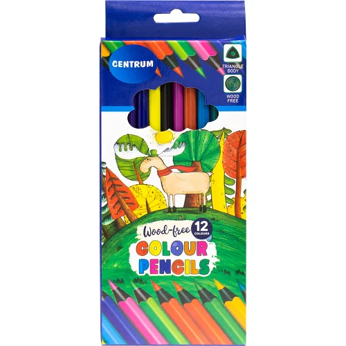 Color Pencils Centrum Girafe 12 col.long, 1000000000021965