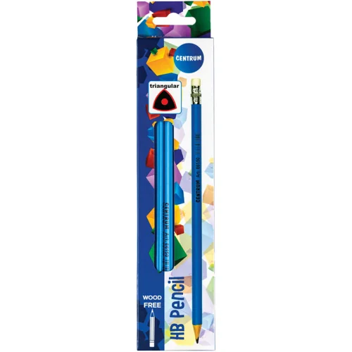 Pencil with eraser Centrum 86150 HB, 1000000000026620 02 