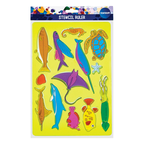 Drawing template Centum Animals assorted, 1000000000039902 03 