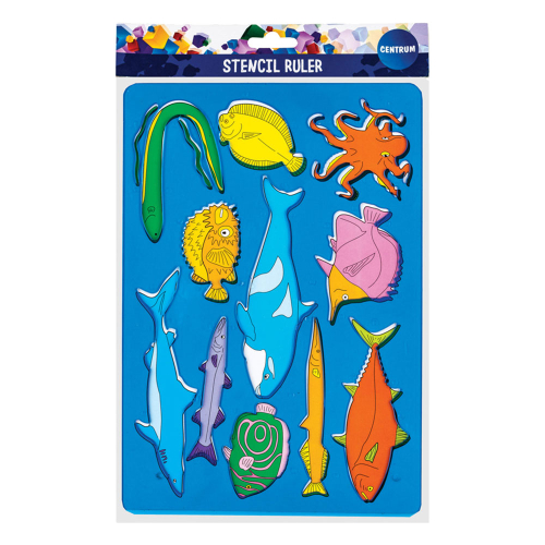 Drawing template Centum Animals assorted, 1000000000039902 04 