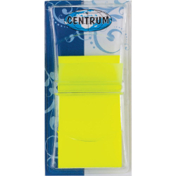 Index notes Centrum 25/44mm neon yellow