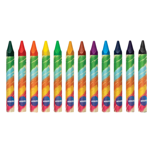 Восъчни пастели Centrum Jumbo Zoo 12цв, 1000000000026632 02 