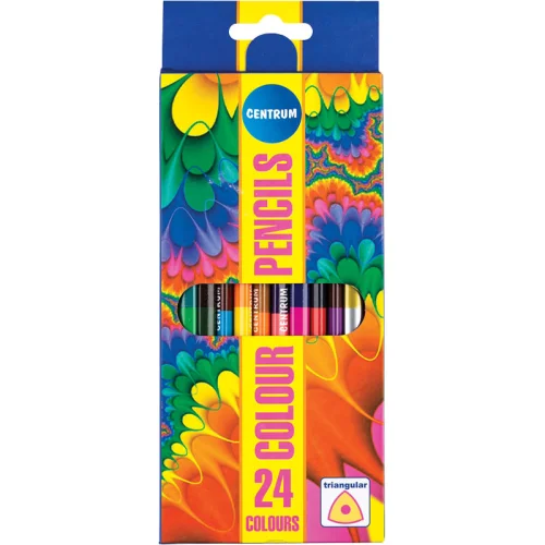Color Pencils Centrum 2 Tips 24 colours, 1000000000026633