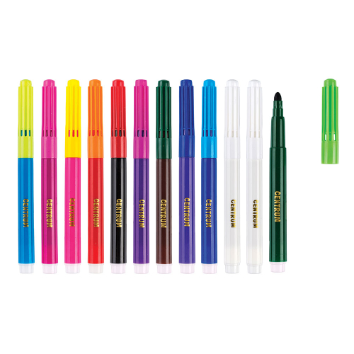 Felt-tip pens Centrum 88830 10 col/2Mag., 1000000000039905 02 