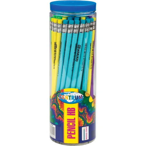 Pencil with eraser Centrum Wood-free HB, 1000000000038276 02 