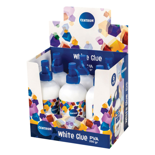 Бяло лепило PVA Centrum white 250гр, 1000000000022552 02 