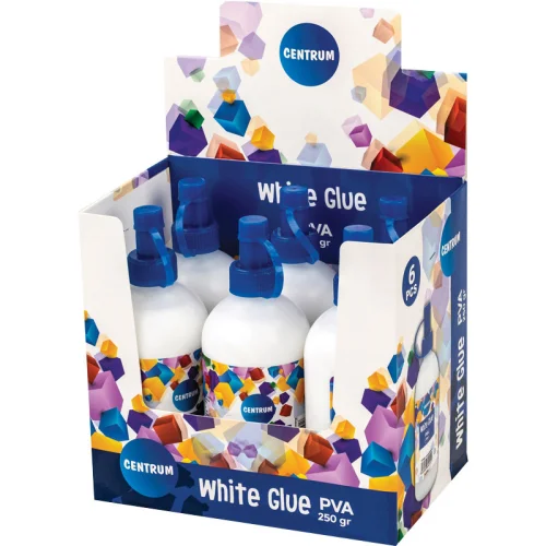 Glue white pva Centrum white 250g, 1000000000022552 02 