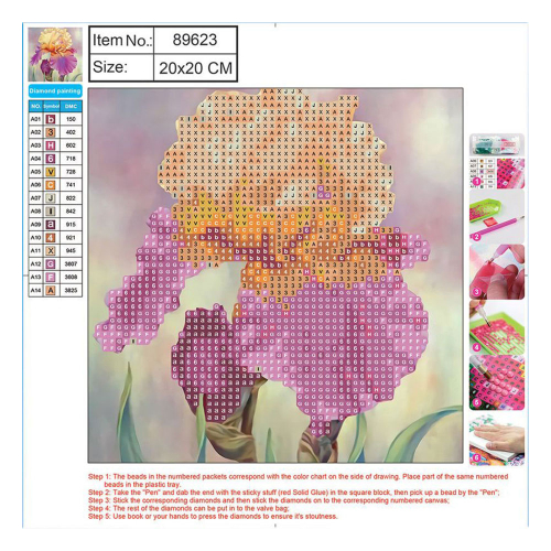 МОЗАЙКА CENTRUM 5D DIAMOND 89623 20/20СМ, 1000000000039911 02 