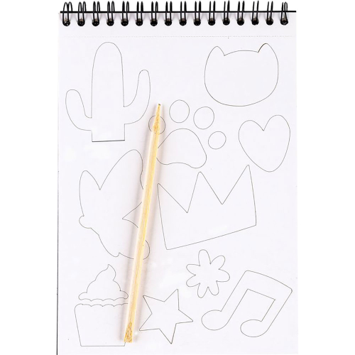 Блок скреч Centrum 140/200 +шаблон, 1000000000042741 03 