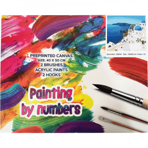 Acrylic painting set 89650 Greece, 1000000000042801 02 