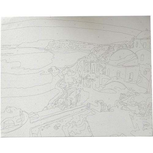 Acrylic painting set 89650 Greece, 1000000000042801 04 