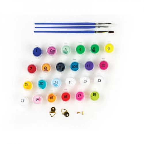 Acrylic painting set 89653 Roses, 1000000000042804 04 