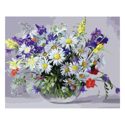 Acrylic painting set 89654 G.flowers
