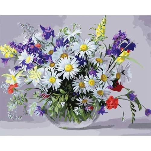 Acrylic painting set 89654 G.flowers, 1000000000042805