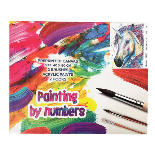 Acrylic painting set 89656 Unicorn, 1000000000041569 02 