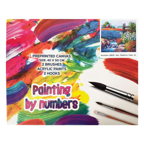 Acrylic painting set 89658 Ranch, 1000000000042807 02 