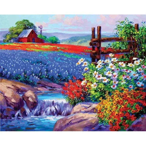Acrylic painting set 89658 Ranch, 1000000000042807