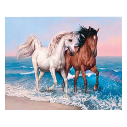 Acrylic painting set 89659 Horses